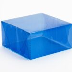 Caixa de Acetato E9 - 10x10x6 Azul Pacote C/ 50 unid FU