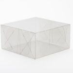 Caixa de Acetato FF1T - 9X9X6 Transparente Pacote C/ 25 unid FU
